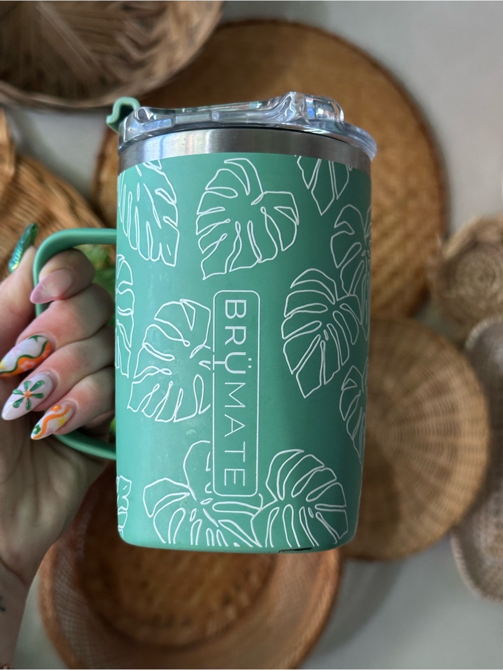 BrüMate 16oz Toddy Special Release Monstera Mug Discontinued Print